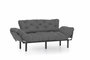 Atelier Del Sofa Nitta Triple - Sofá-Cama de 3 Plazas Gris